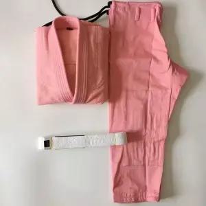 핑크 브라질리안 주짓수 기모노 BJJ 도복 유니폼 무술 의류 (흰색 벨트 ) /여성/학생용