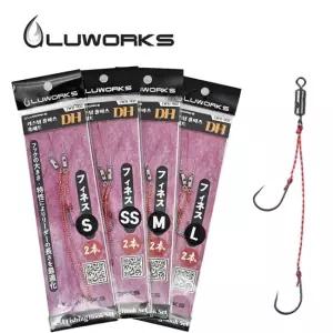 루웍스 LWH-902 타이라바 파츠 훅 세트 커스텀 홀파츠 DH 훅셋 어댑터 바늘