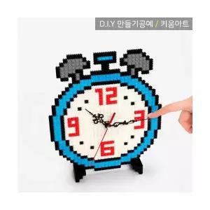 키움아트 어린이 시계만들기 디폼블럭 8mm 탁상시계