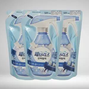 페브리즈 섬유탈취제 리필 상쾌한향 320mlx3개