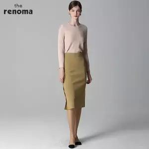 [더레노마][레노마(renoma)] H라인 니트스커트 (택가격 139000원)