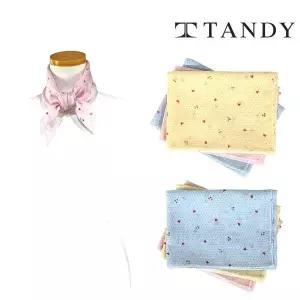 [탠디] TANDY 리본체리 손수건 스카프