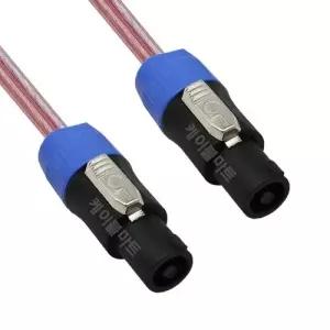 MACK HA51 스피콘 50심 스피커 케이블 3m 파워 믹서 앰프 오디오 패시브 연결선 17AWG SPEAKON
