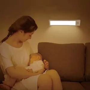 3색 LED 무선 센서등 충전식 무드등 수유등 20cm