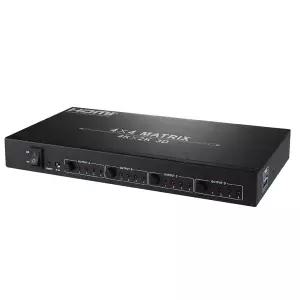 넥스트유 NEXT-4244HDM 4X4 HDMI MATRIX스위치 UHD,EDID지원