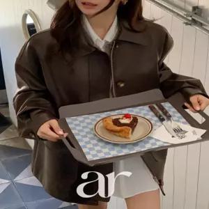 (MADE/레더무드ON/입문용/브랜드퀄리티) 엔브리 카라 포켓 하프 레더 자켓 jk3005