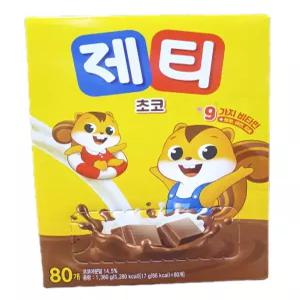 제티 초코렛맛 스틱 17g x 80입