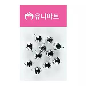 유니아트 미니방울 12mm (은색)/열쇠/지갑/소지품/분실/방지/식당/상점/음식점/가게/도어벨/윈드/차임/방문