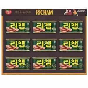 동원 리챔 G9호 명절선물세트 쇼핑백포함