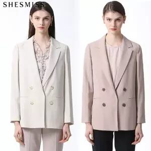 [쉬즈미스][쉬즈미스(SHESMISS)] 미니멀 모던 더블 버튼 재킷_16327857_588585