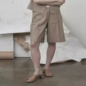 올리비아로렌 린넨 반바지 VOCDS5M4241EIC