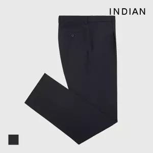 인디안 INDIAN 솔리드 조직 원턱 팬츠_MITDL4S1311