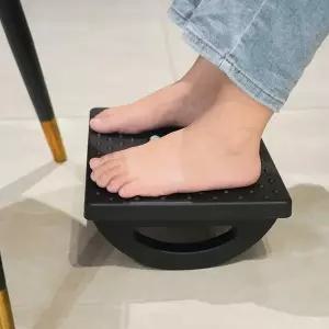 고품질 책상발받침 풋스툴 흔들 스윙 지압 풋레스트 발거치대 책상발판 (WE908E0)