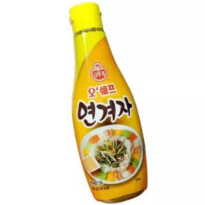연겨자 오쉐프 480g 12개 업소용연겨자