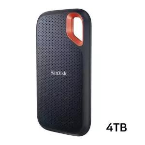 SanDisk Extreme Portable SSD V2 외장하드 (SSDE61) 4TB