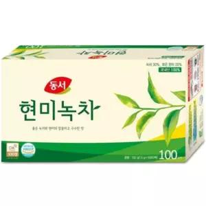 동서 현미녹차 100T 티 음료 전통차