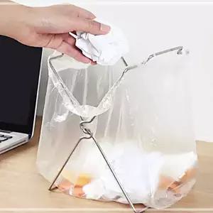 봉투걸이 비닐 쓰레기 접이식