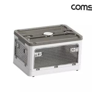 COMS 접이식 캠핑 리빙박스 수납함 20L(화이트)