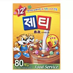 동서 제티 쵸코 80T음료스틱 초맛 어린이 어린이초 초음료 초스틱
