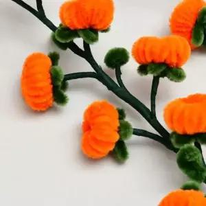 스터닝팩토리 감 꽃다발 DIY 모루 키트 취미용 꽃 만들기 세트 DIY키트 모루꽃다발 모루꽃만들기