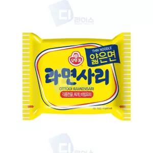 오뚜기 얇은사리면 40봉 라면사리 얇은면