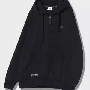 지프 에센셜 스몰로고 후드집업 JQ5TZU002BK 4704326