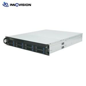 8베이 HDD 2U 520MM 핫스왑 서버 케이스 지원 ATX PSU M-ATX 9.6 9.6 이하 마더보드 옵션 6G 12G SATA SAS 백플레인