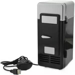 ThreeH 미니 USB 냉장고 음료 캔 쿨러/워머 노트북 PC용 빨간색 전원 공급