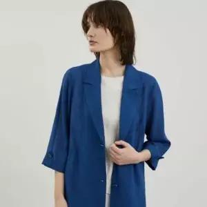 [올리비아로렌] MG01 테일러드 롱 홑겹 자켓_ 신선도원몰 VOCFU4M5111