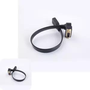마이한 25cm 젠더 케이블 F 타입 분배기 F to DVI Coms DVI HDMI 꺾임 HDMI ㄱ자