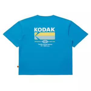 [정품] 코닥 KODAK 브리즈팝 에어로쿨 빅그래픽 반팔 티셔츠 BLUE K6223LRS54BLU