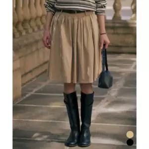 틸아이다이 Belt set pintuck skirt TIFA02SK01_2color