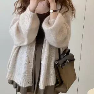 소프트터치 루즈핏 봄가을겨울 경량 가디건