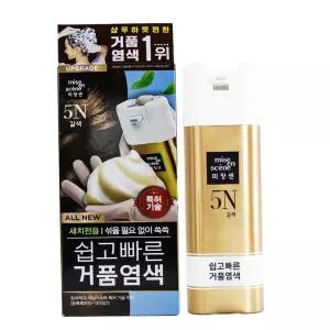 염색약 미장센 쉽고 빠른 거품 5N 갈색 새치염색
