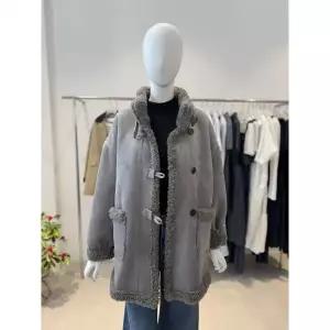 한정수량 올리브데올리브 하이넥 페이크 무스탕 점퍼 YM6SM104 2828873