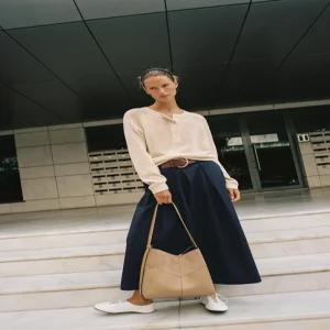 ZARA 버튼 니트 스웨터 - 크림 2142/132/712