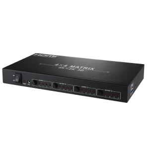4X4 HDMI MATRIX스위치 4K UHD,EDID지원 NEXT-4244HDM