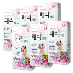 페리 배변패드 50매x6개/40x49cm/no형광물질/300매