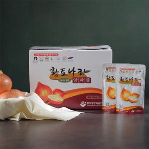 황토나라양파즙 물없이 갈아만든 100% 원액양파즙 100ml x 120개입