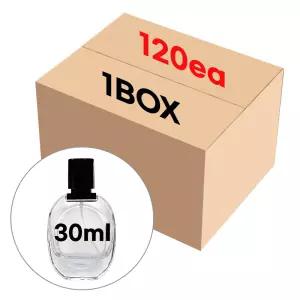 다알리 투명 30ml 1BOX 120개 향수병 스크류타입 공병 용기 만들기 재료 퍼퓸 스프레이 유리 DIY