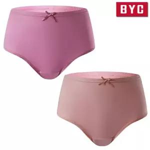 BYC 순면 요실금 팬티 4중 안심 에티켓 방수 엄마 할머니 빅사이즈  90-110 2매