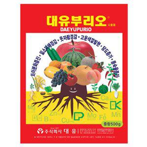 [기타]화분백화점 퇴비 비료 영양제 대유부리오(500g)