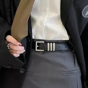 아트박스/루즈루나 카이드 여자 은장 버클 청바지 여성 가죽 정장 벨트