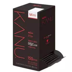 카누 미니 마일드 아메리카노 150Tx1개/고소한/대용량/일회용/스틱형/인스턴트/가정용/탕비실/사무실/업소