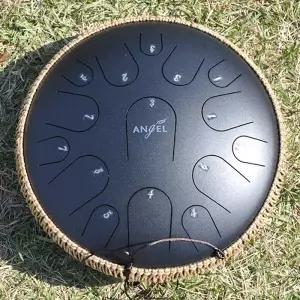 [오피스스쿨] 엔젤 악기 스틸 텅드럼  14 인치 15음 드럼세트 풀세트
