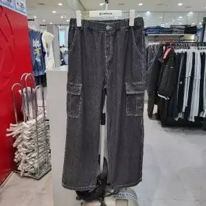 [AWK키즈]AWK주니어 sh06 AK 면데님 세미와이드핏 팬츠  A251B3103B (S30159992)