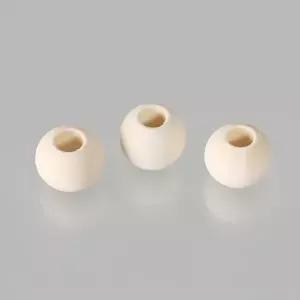 [펠트친구]25mm 큰구멍 우드볼(나무구슬)(10개) [3266]
