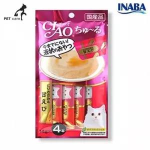 닭가슴살.새우 14g 츄루 챠오 4p x 이나바 SC-142