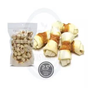 믿고사는잡화점 치킨 우유껌 1KG 2.5형 강아지치아껌 애견치석제거껌