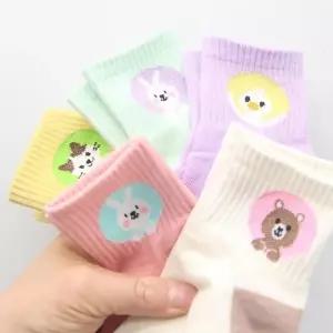 아동양말 중목(동물원) 5켤레랜덤
